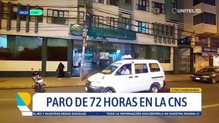 La CNS anuncia un nuevo paro de 72 horas a nivel nacional desde este miércoles