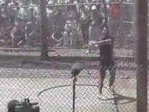 Athlé Koji Murofushi 82,65m lancer marteau