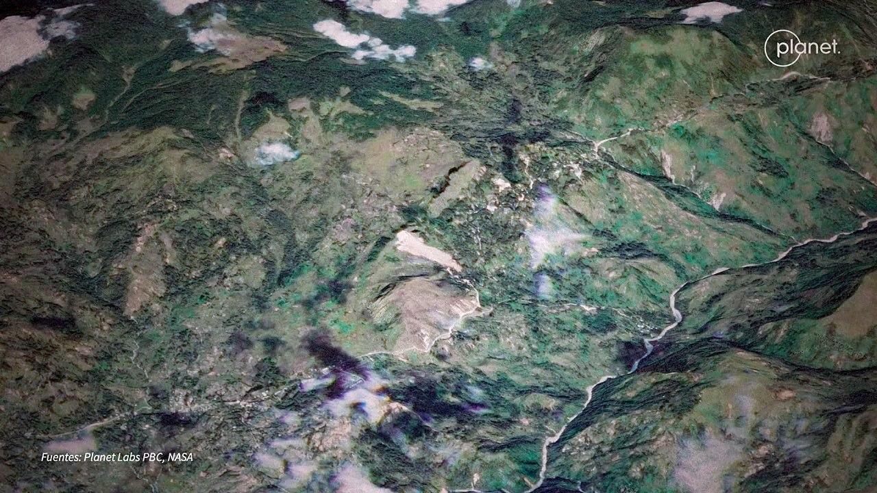 Mapa animado: deslizamiento de tierra en Papúa Nueva Guinea