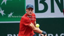 Dal Roland Garros - Parla Jannik Sinner (27 Maggio 2024)
