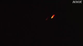RUPTURE – Corée du Nord : Vers 22h45, une vidéo capturée par une caméra chinoise filmant au-dessus de la Corée du Nord montrait une fine lumière rouge s’élevant dans le ciel, et après quelques secondes, la lumière s’agrandissait.