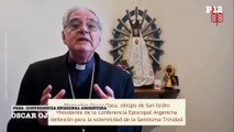 Monseñor Ojea señaló al gobierno por no entregar alimentos a comedores: 