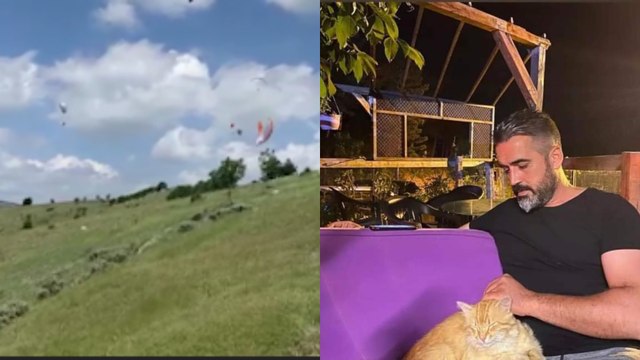 Ankara'da 2 yamaç paraşütü havada çarpıştı: 1 ölü, 2 yaralı