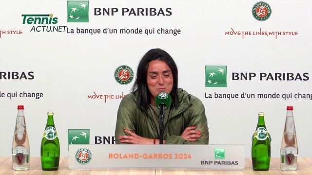 Tennis - Roland-Garros 2024 - Ons Jabeur, porte-parole du monde arabe : C'est moi qui ai choisi ça