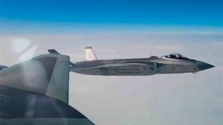 ビデオ：中国、強力なJ-20を使用して台湾を脅かす