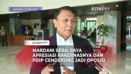 Mardani Ali Sera: Saya Apresiasi Rakernas PDIP dan Cenderung Jadi Oposisi
