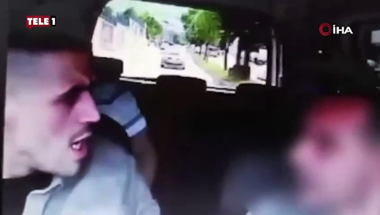 Taksici aracına aldığı yolcu tarafından darp edildi