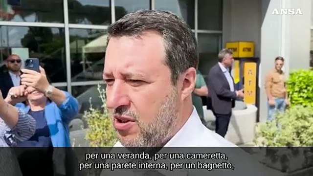 Salvini: Berlusconi sarebbe stato orgoglioso del dl salva casa