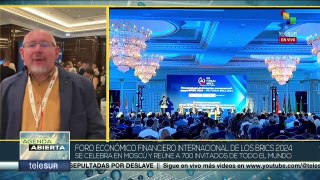 ¡Por un comercio más justo! Avanza Foro Financiero Económico  Internacional de los BRICS