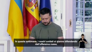 Zelensky: Occidente usi tutti i mezzi per contrastare la Russia