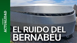 El ruido que provoca el Santiago Bernabéu en los días de concierto