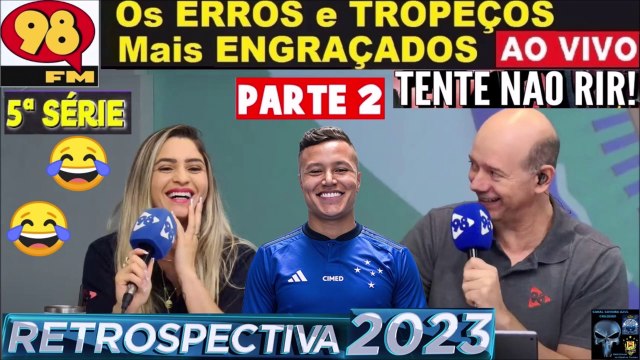 ERROS & TROPEÇOS AO VIVO Parte 2 5ª SÉRIE com Guilherme Mello Retrospectiva 2023
