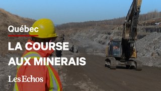 VIDEO - « C’est un peu le Far West » : la course aux minerais crée des tensions au Québec