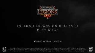 Warhammer The Horus Heresy Legions Official Inferno Launch Trailer
