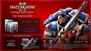Warhammer 40000 Space Marine 2 Official PvE Trailer