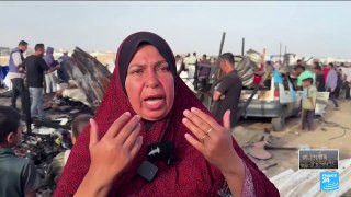 Rafah : au moins 45 morts dans un camp de déplacés bombardé par Israël