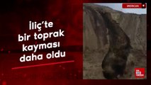 Erzincan İliç'te bir toprak kayması daha oldu