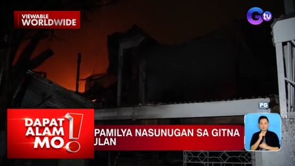 10 pamilya, nasunugan sa Malate, Manila (May 27, 2024) | Dapat Alam Mo!