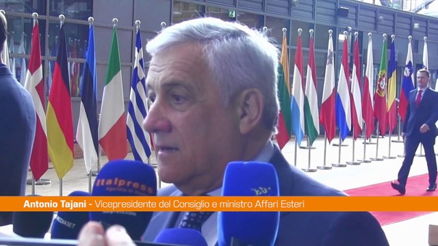 Tajani Favorevoli a stato palestinese ma non guidato da Hamas