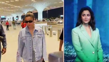 Alia Bhatt makes a Stylish Case for Denim in a Stunning Bodycon Dress