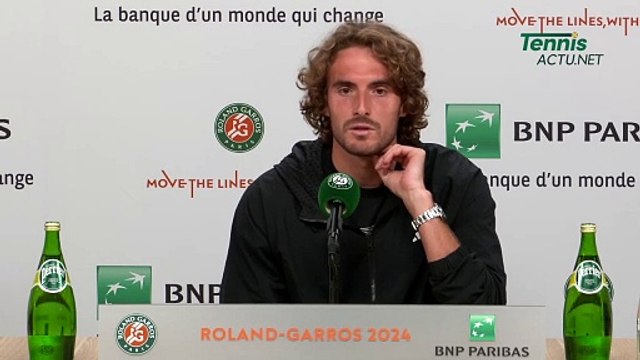 Tennis - Roland-Garros 2024 - Stefanos Tsitsipas : I had to take the succession after Rafael Nadal and Roger Federer but...
