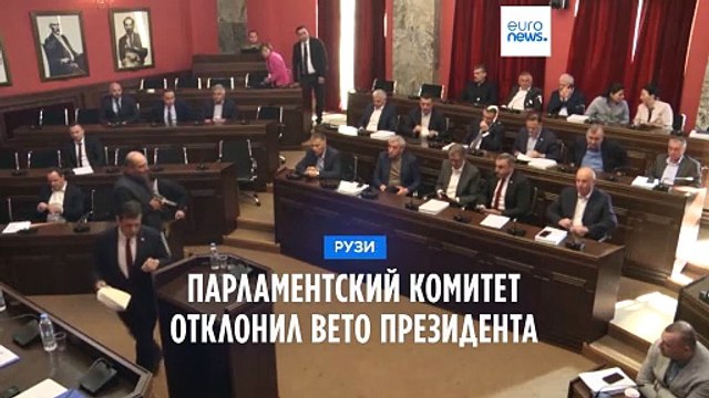 Парламентский комитет отклонил вето президента
