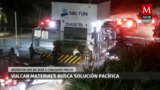 Vulcan Materials busca solución pacífica con gobierno mexicano sobre terrenos en Playa del Carmen