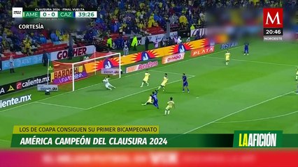 América se corona bicampeón de la Liga MX tras vencer a Cruz Azul