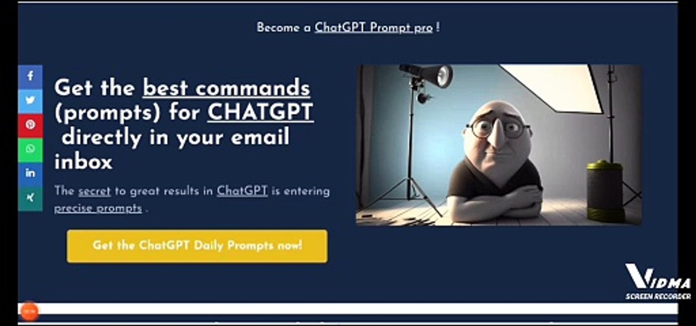 Get the best ChatGPT prompts