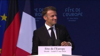 Suivez le discours d'Emmanuel Macron à Dresde, en Allemagne