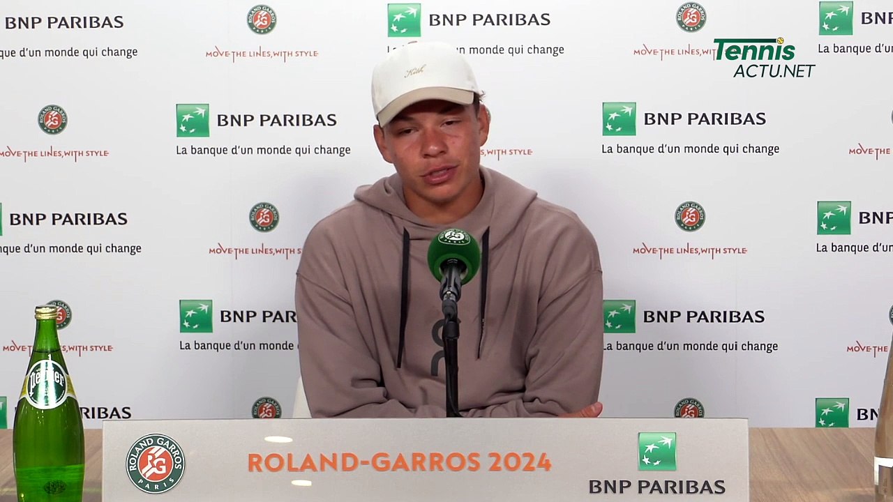 Tennis - Roland-Garros 2024 - Ben Shelton : "I’m starting to really appreciate clay"