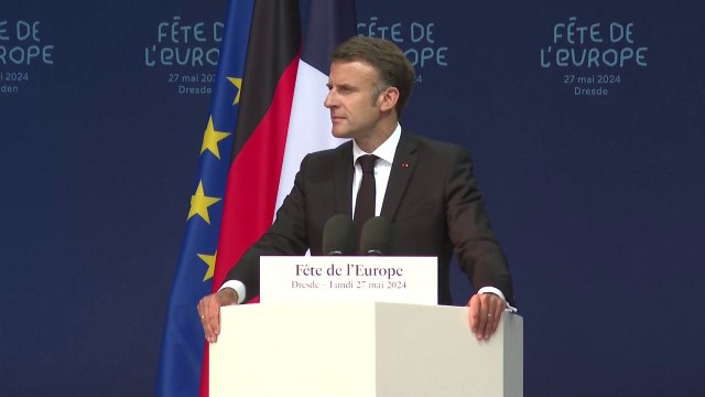 Emmanuel Macron: Nous ne faisons pas la guerre à la Russie et à son peuple, nous, Européens, nous voulons la paix