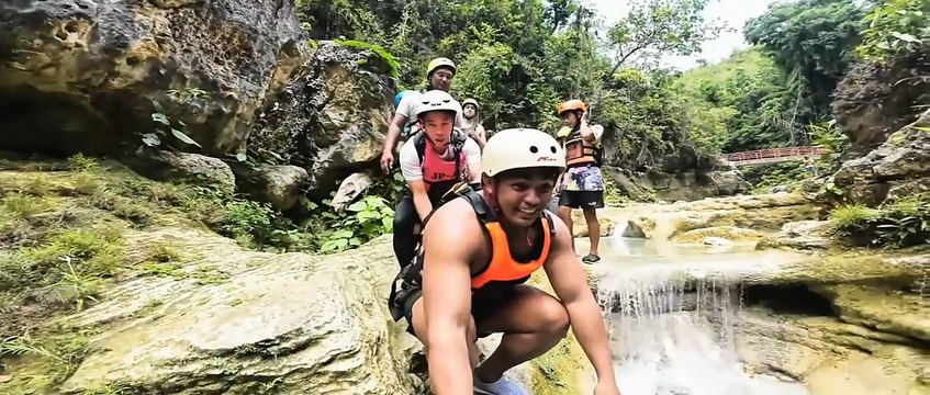 waterfalls diving