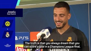 Joselu dreams of scoring for Madrid in UCL final