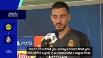 Joselu dreams of scoring for Madrid in UCL final