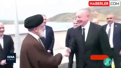 Reisi'nin helikoptere binmeden önceki son görüntüleri ortaya çıktı