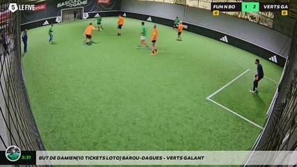 But de Damien(10 tickets LOTO) Barou-dagues - VERTS GALANT