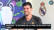 Courtois “Si estamos en la final es en parte por Lunin”