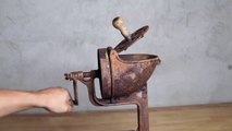 Rusty vegetable slicer restoration