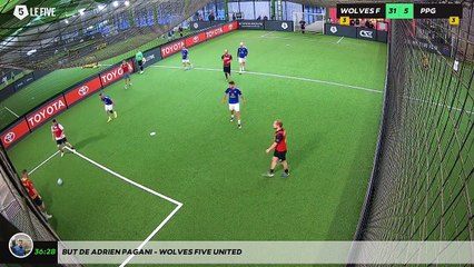 But de Adrien PAGANI - WOLVES FIVE UNITED