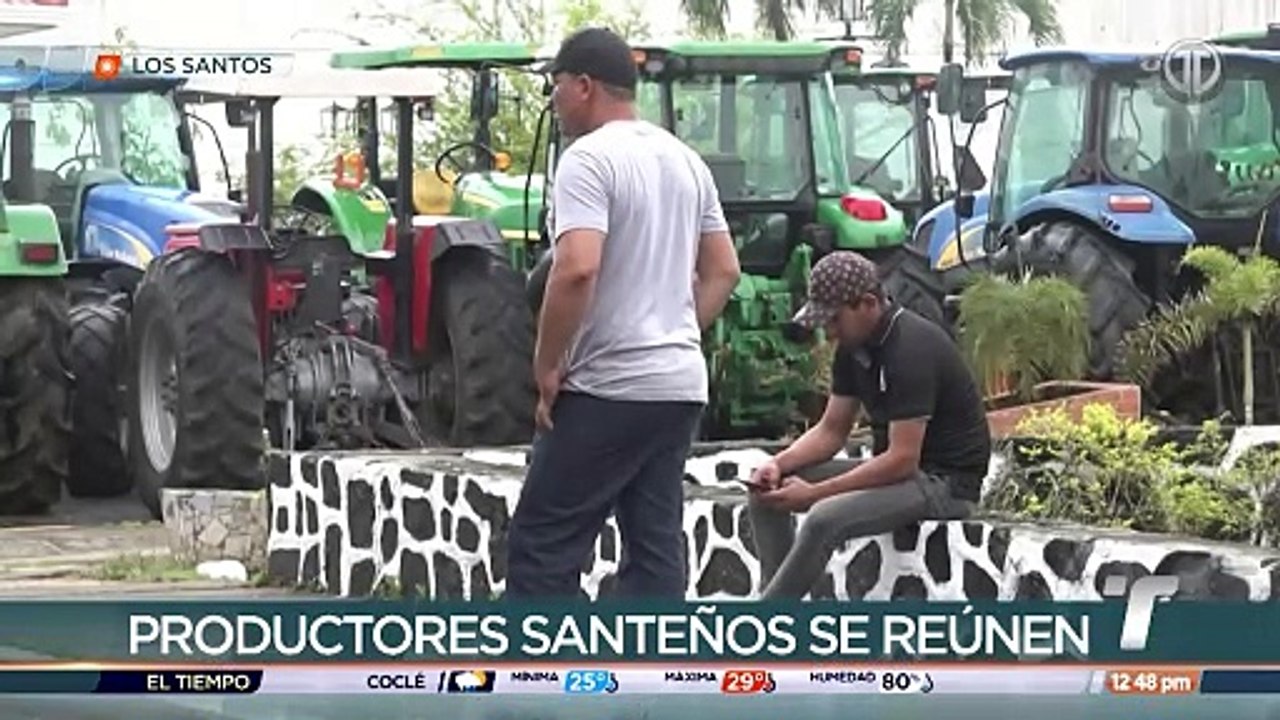 Productores de Los Santos exigen al gobierno cumplir con pagos pendientes