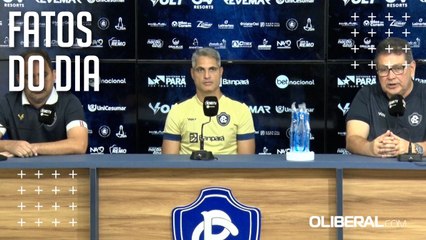 Técnico do Remo é apresentado e promete cobranças ao elenco