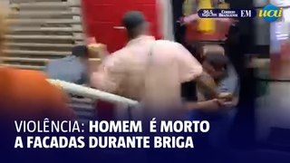 Homem de 40 anos é morto a facadas durante briga em revenda de bebidas