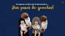 De esperar un hijo a dar la bienvenida a... ¡dos pares de gemelos!