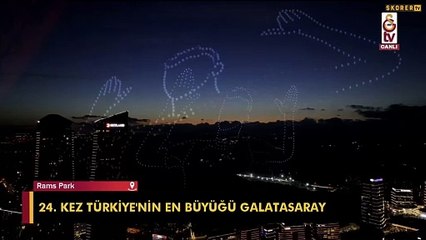 Rams Park'ın semalarında dronelarla Mauro Icardi portresi!