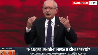 Kemal Kılıçdaroğlu: 'İlla Cumhurbaşkanı adayı ol' diyen arkadaşlar dönüp tam tersini yaptı