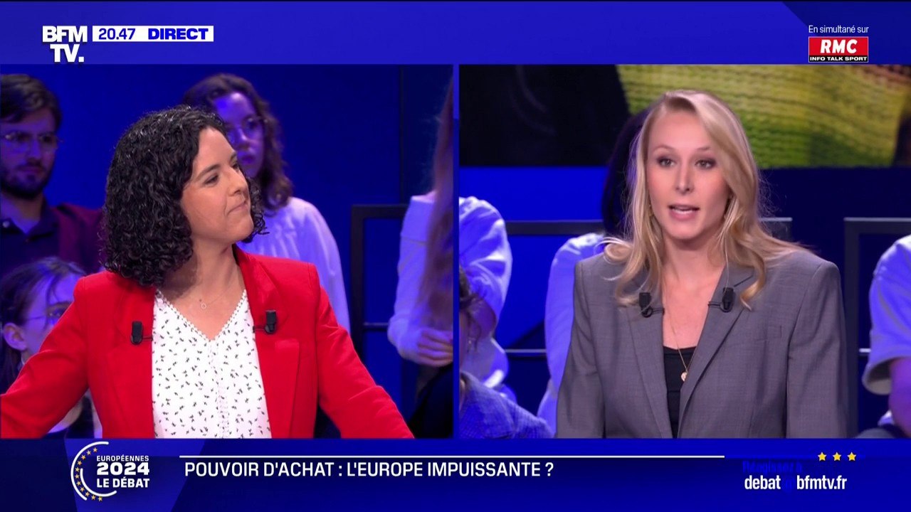 Marion Maréchal à Manon Aubry: "Ce n'est pas en allant diaboliser des entreprises [...] qu'on va régler le problème du pouvoir d'achat"