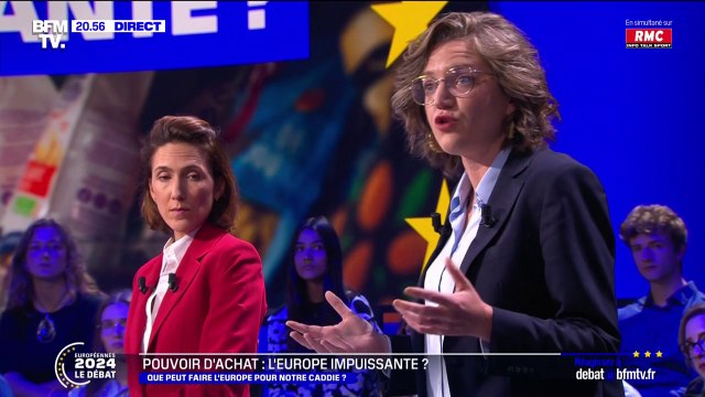Pouvoir d'achat: Marie Toussaint (EELV) propose de réduire les prix sur les produits qui sont bons pour la planète, bons pour l'emploi et bons pour la santé