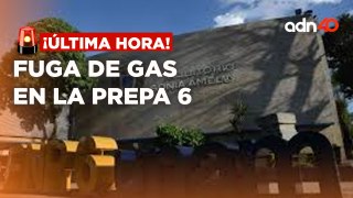 ¡Última Hora! Desalojan la prepa 6 de la UNAM por fuga de gas