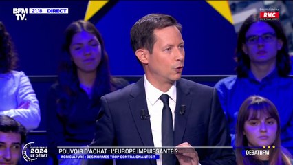 François-Xavier Bellamy sur la crise agricole: "L'enjeu n'est pas de produire moins chez nous, c'est de produire bien chez nous"